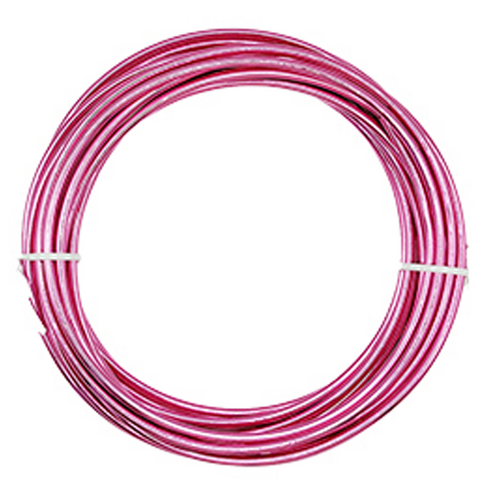 수공예 컬러 철사 3mm, 05 핑크, 1개