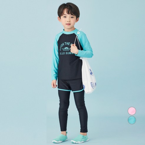 뜨거운 햇살 아래, 롤리트리 래쉬가드와 함께 우리 아이의 행복한 여름을!