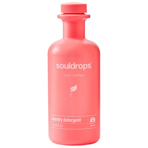 소울드랍 코랄드랍 세탁 액상세제 본품, 1L, 1개