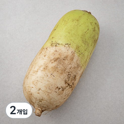 국내산 무, 1개입, 2개