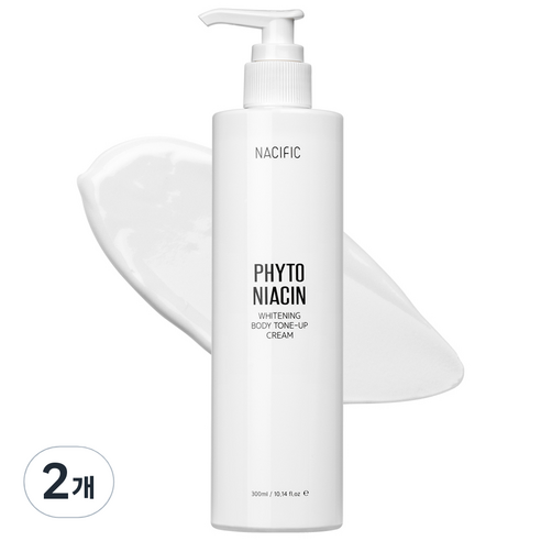 네시픽 피토 나이아신 화이트닝 바디 톤업크림, 2개, 300ml