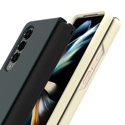 갤럭시 Z 폴드 4를 위한 완벽한 갑옷, 아라리 힌지보호 풀커버 에어로 플렉스 케이스