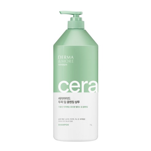 더마앤모어 두피 딥 클렌징 샴푸, 1000ml, 1개