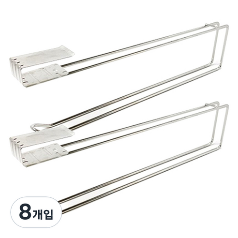 리빙해피 클립 키친타올걸이, 8개입