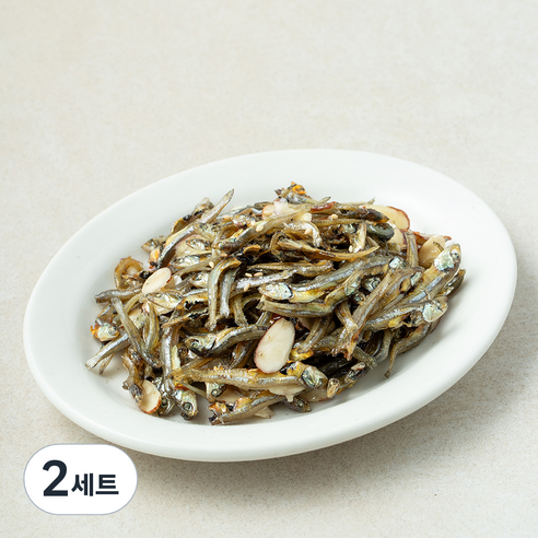 우리가족튼튼 아몬드 멸치 볶음 만들기 세트 190g, 2세트