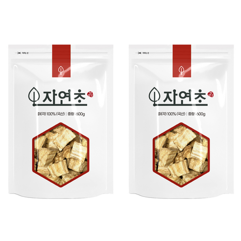 건조 칡 갈근, 600g, 2개