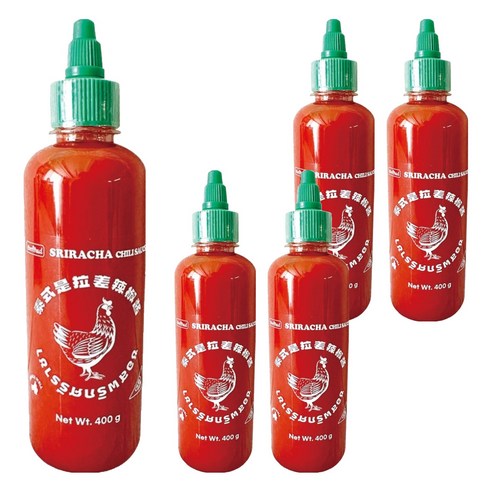 스리라차 칠리소스, 400g, 5개