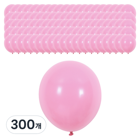 EUMES 이벤트 풍선 일반, 핑크, 300개