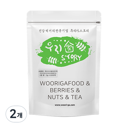 우리가스토리 옥수수 수염차 티백 120p, 2g, 120개입, 2개