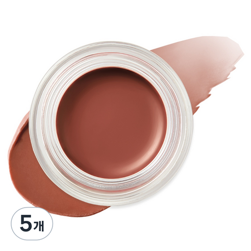 이글립스 립앤치크 글로우 밤 5g, 03 브리즈 코코아 브라운, 5개