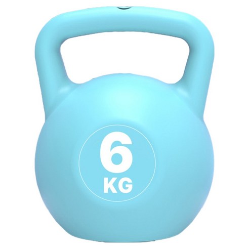 다다 소프트 워터 케틀벨, 블루, 6kg, 1개