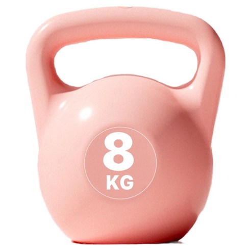 다다 소프트 워터 케틀벨, 핑크, 8kg, 1개