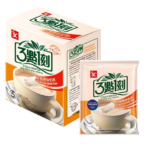 3시15분 오리지널 밀크티, 20g, 5개