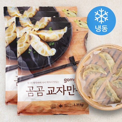 곰곰 교자만두 (냉동), 1.35kg, 1개