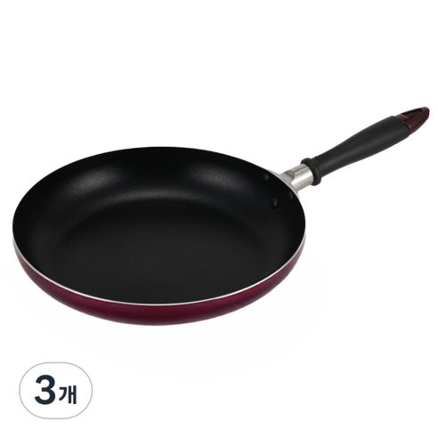 SimplePan 알루미늄 프라이팬, 26cm, 3개