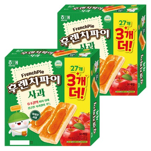 해태제과 후렌치파이 사과