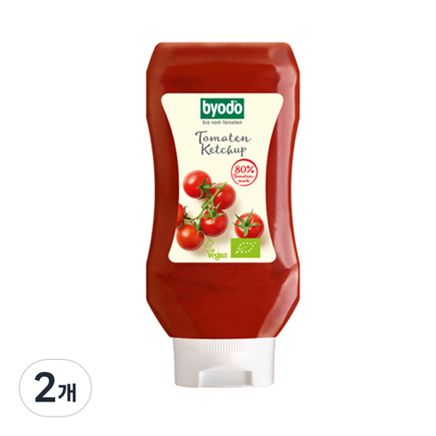 뵤도 유기농 토마토 케첩, 300ml, 2개
