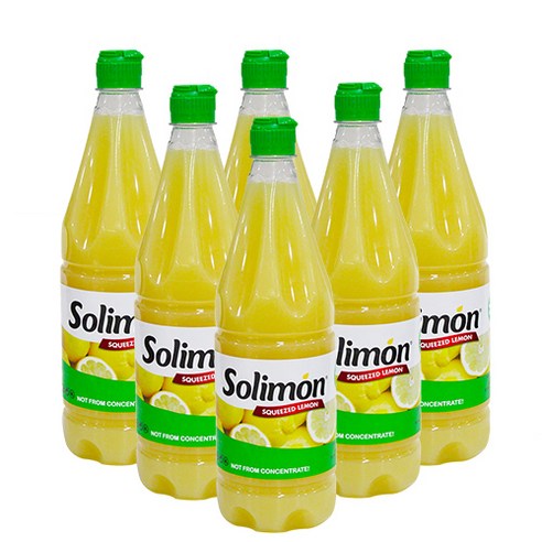 솔리몬 스퀴즈드 레몬즙, 990ml, 6개