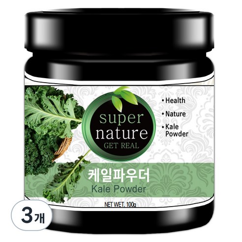 스타일쿡 케일 가루, 3개, 100g
