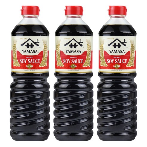 야마사 팬시 간장, 1L, 3개