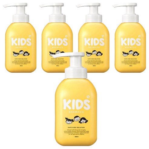 TS 키즈 샴푸, 400ml, 5개