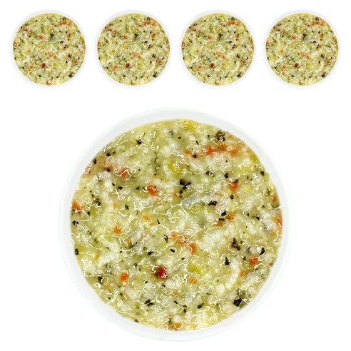 짱죽 실온 이유식 중기, 160g, 5개, 모듬야채죽