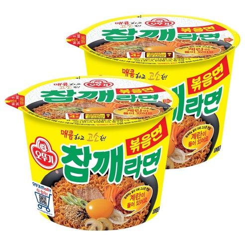 오뚜기 참깨라면 볶음면 110g, 2개