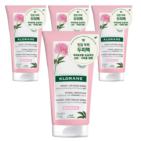 클로란 피오니 두피팩, 150ml, 4개