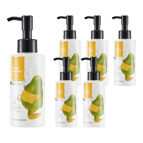 더페이스샵 스마트 필링 마일드 파파야, 150ml, 6개