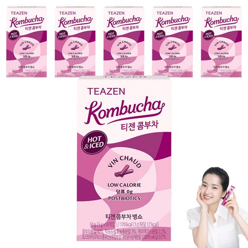 티젠 뱅쇼 콤부차, 5g, 10개입, 6개