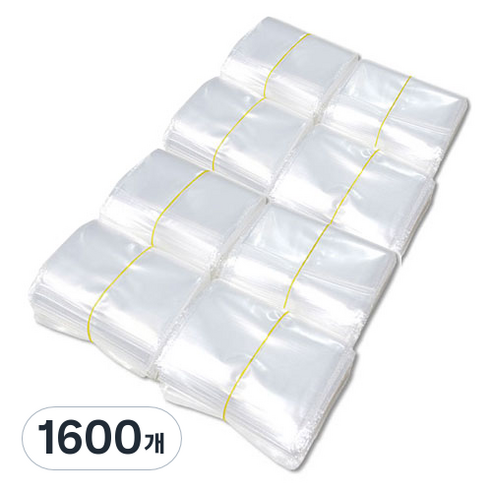 그린비닐 일반 지퍼백, 1개, 1600개