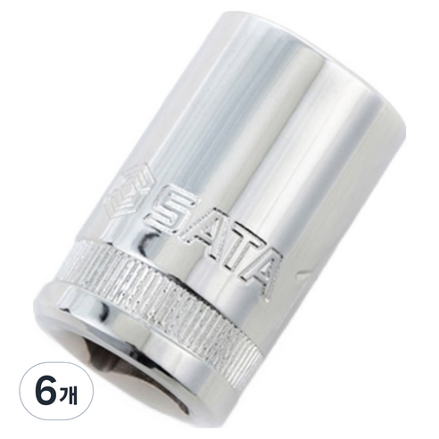 사타 12각 소켓 21mm 13612, 6개