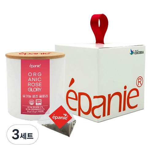 에빠니 유기농 로즈글로리 장미차 1.5g x 10p 선물세트, 1.5ml, 10개입, 3세트