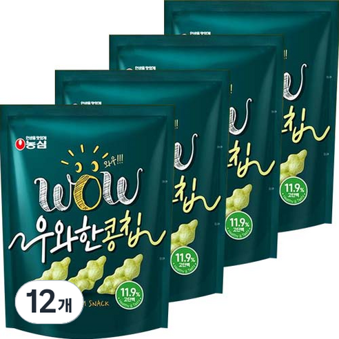우와한 콩칩, 12개, 42g