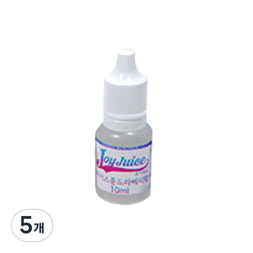 아로마조이 조이쥬스 슬라임 향료 10ml, 5개, 아이스툰드라베리
