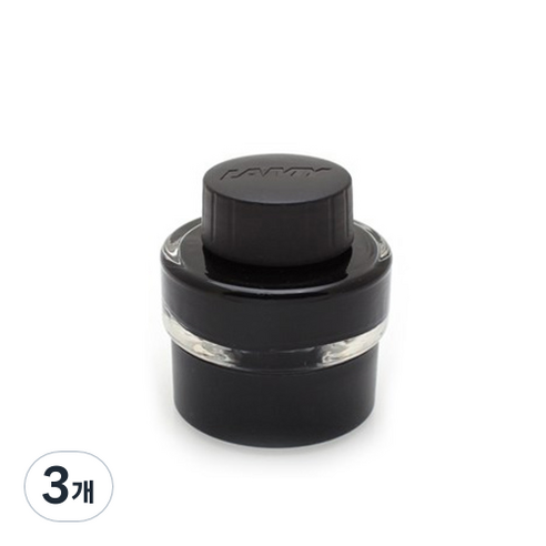 LAMY 병잉크 리필, 블랙, 3개