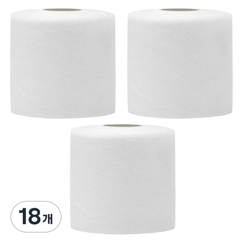 크리다 언더랩 근본 스포츠테이프 7cm x 10m 화이트, 18개, 1개입