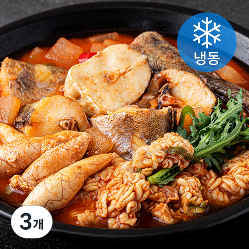곰곰 시원한 대구탕 (냉동), 620g, 3개