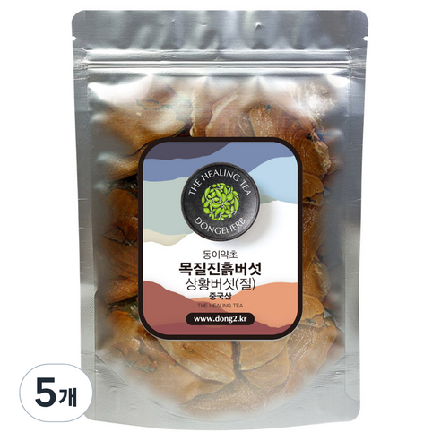 동이약초 상황버섯 절, 150g, 5개