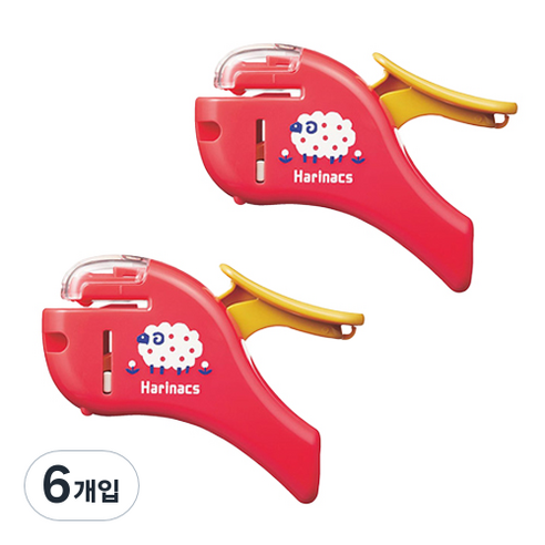 고쿠요 하리낙스 5매용 스테플러, 양무늬, 6개입