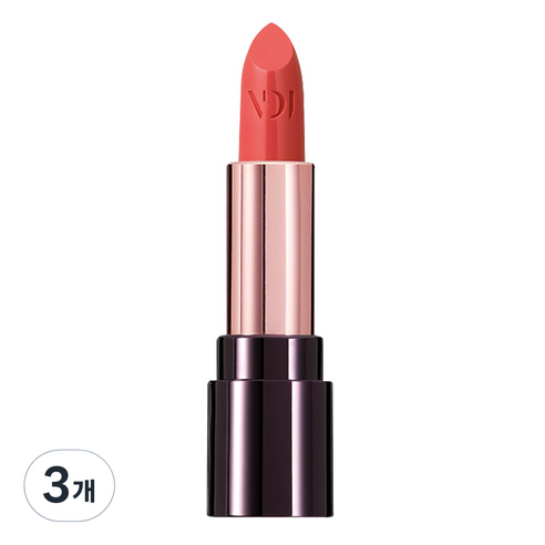 브이디아이 보브 립 컷 루즈 3.8g, OR201 코랄 베이비, 3개