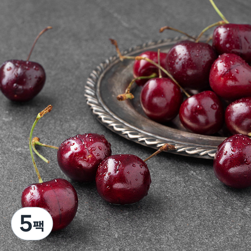 PSK 항공직송 점보 체리, 400g, 5팩