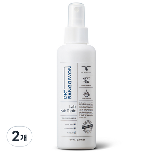 닥터방기원 랩 헤어토닉, 150ml, 2개