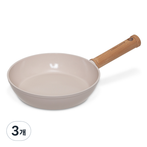 벨라쿠진 인덕션 플럼벨 IH 세라믹 프라이팬, 20cm, 3개