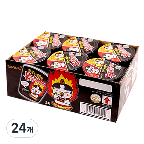 삼양 불닭볶음면 소컵 70g, 24개