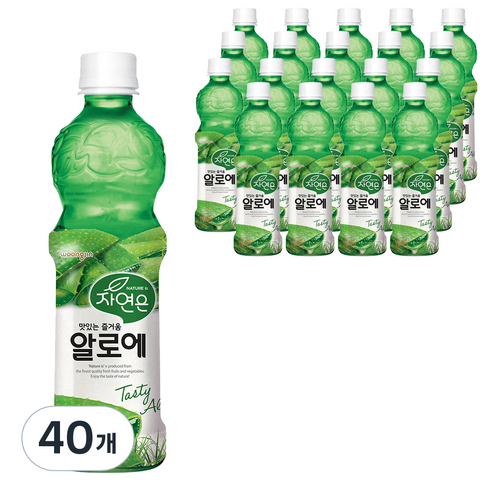 자연은 알로에 주스, 500ml, 6개