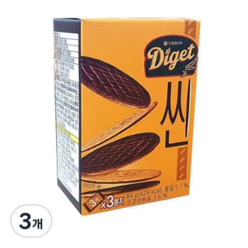 다이제씬 3p, 84g, 3개
