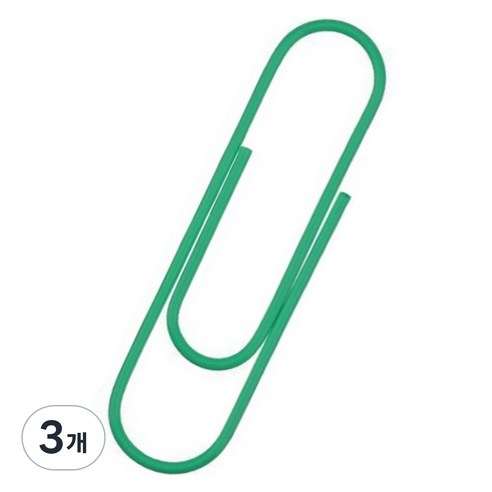 라이크존 다용도 클립 그린 100mm, 3개, 1개입