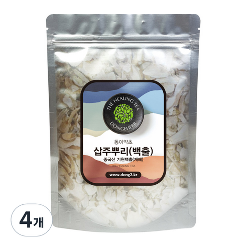동이약초 삽주뿌리 백출, 150g, 4개