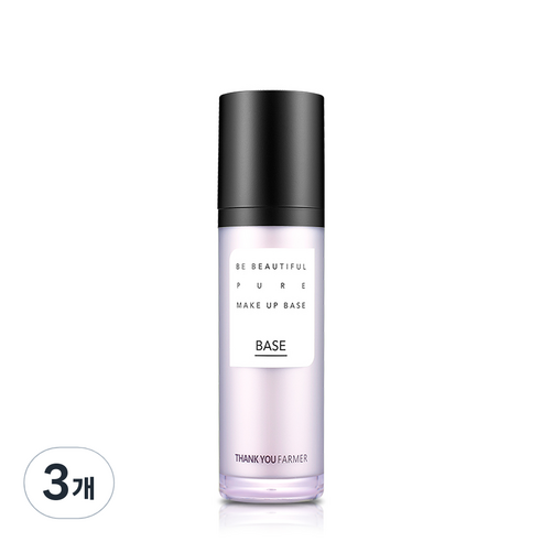땡큐파머 뷰티풀 퓨어 메이크업 베이스 SPF30 PA++ 40ml, 퍼플, 3개